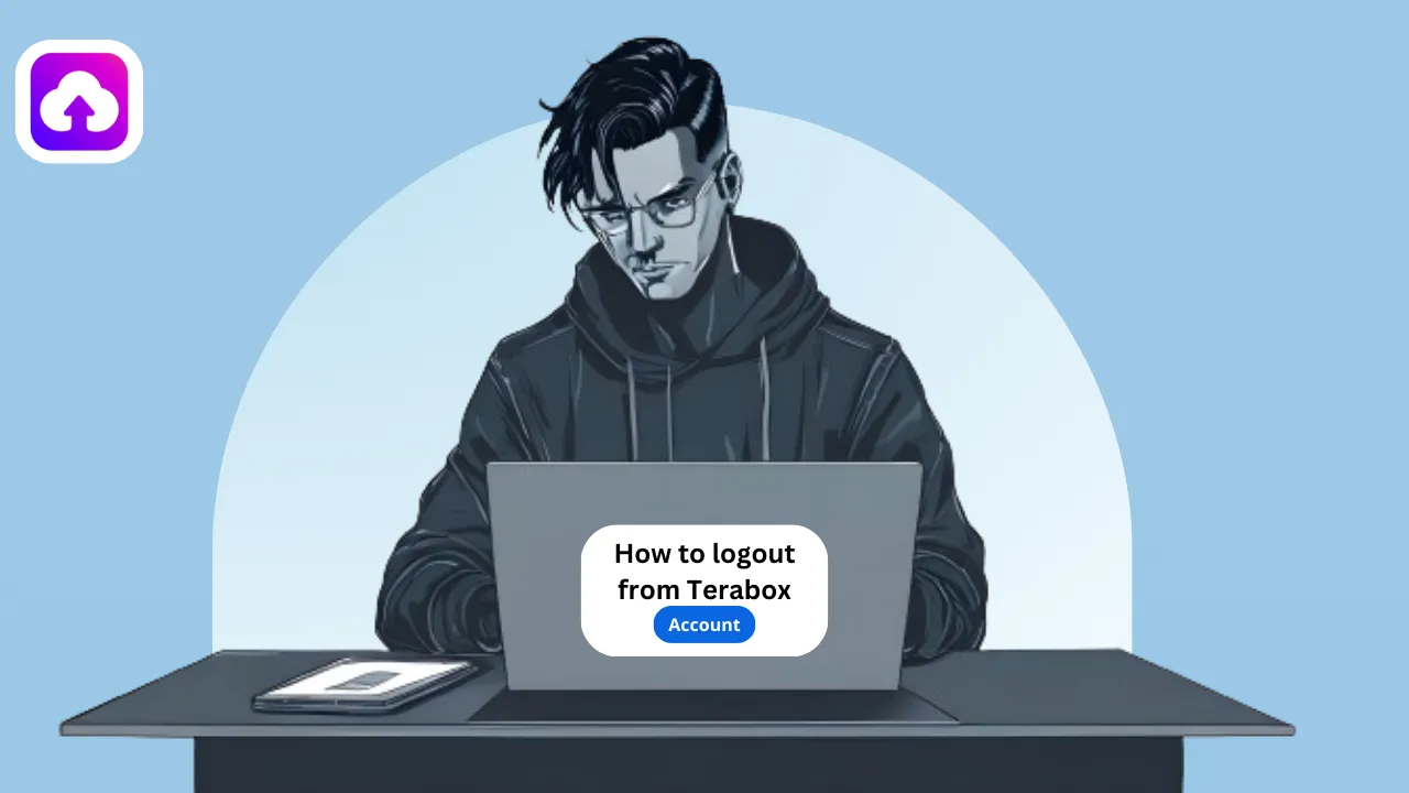 log out from your Terabox